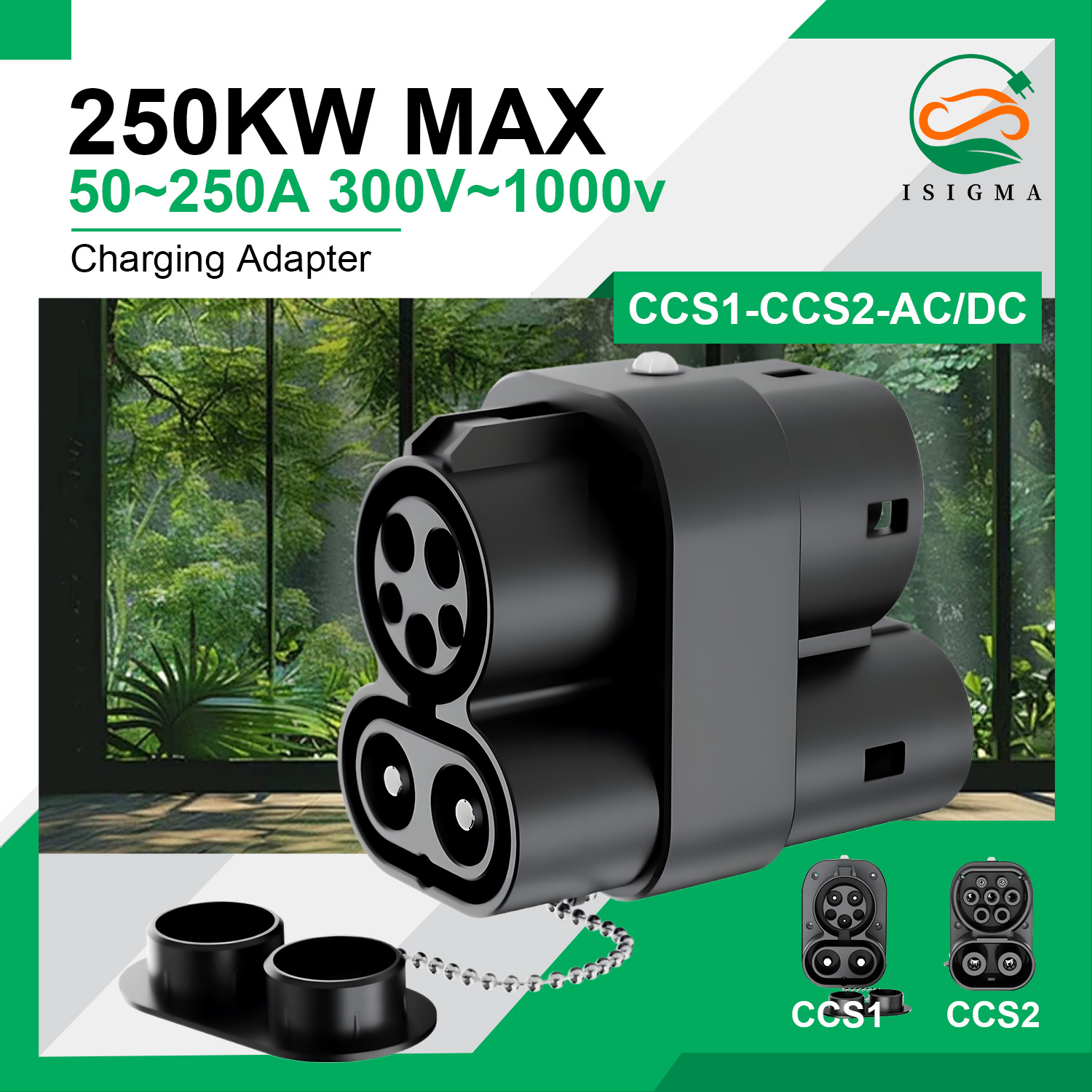 Adaptor Pengisi Daya CCS1 ke C - Ccs2 To Ccs1 Fast Charge Adapter 250Kw ulasan dan harga