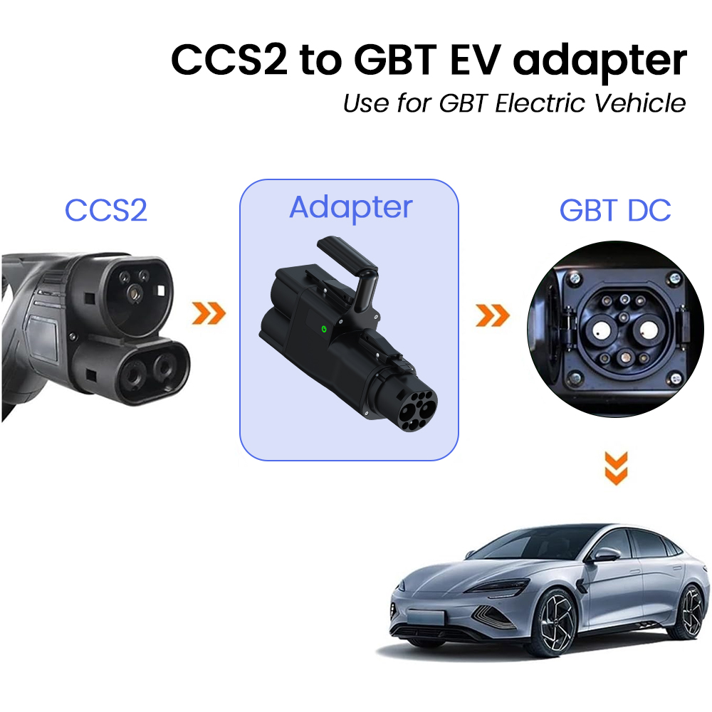 Adaptor konverter CCS2 ke GB/T - Gb/T To Ccs2 200A Fast Charging Adapter ulasan dan harga